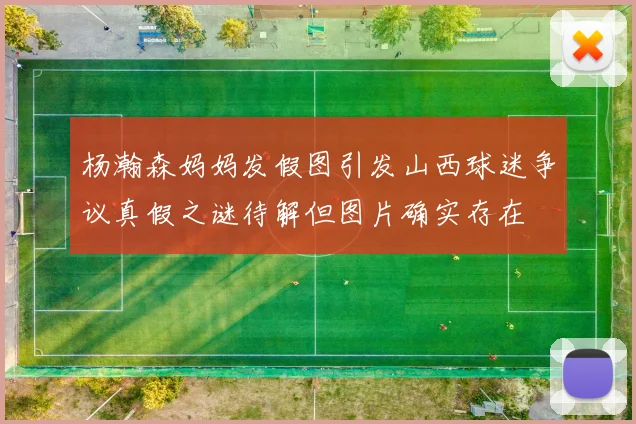 杨瀚森妈妈发假图引发山西球迷争议真假之谜待解但图片确实存在